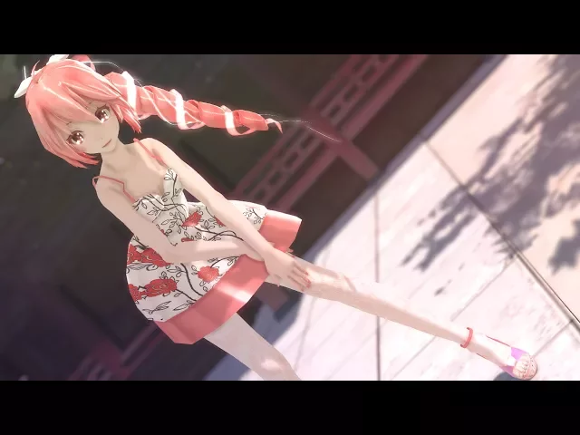 【mmd】樱花下起舞的teto酱【桃花旗袍】